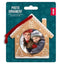 SHOT2GO Wooden Gingerbread House Decoration