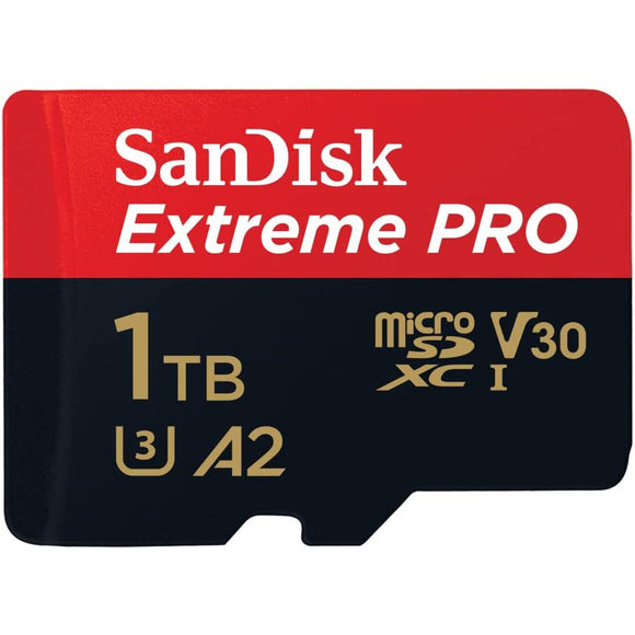 Sandisk Extreme Pro Sdxc 1tb 200mb/s Uhs-1 Memory Card - Jacobs Digital