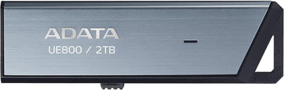 ADATA UE800 Retractable USB3.2 Gen 2 Type-C 2TB External SSD 5yr wty