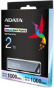 ADATA UE800 Retractable USB3.2 Gen 2 Type-C 2TB External SSD 5yr wty