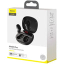 Baseus True Wireless Ear Buds WM01 PLUS - Black - Jacobs Digital