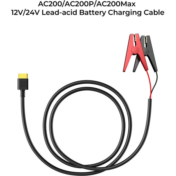 Bluetti 12v/24v Lead Acid To Xt90 Battery Charging Cable For Ac200max - Jacobs Digital