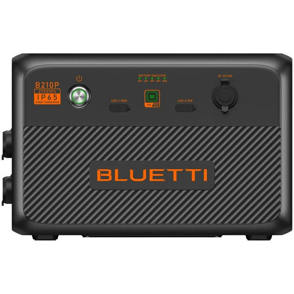 Bluetti B210p Expansion Battery & Usb/12vdc Ups Power Station | 2150wh Power Station - Jacobs Digital