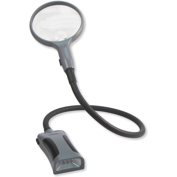 Carson BoaMag 2.5x with 5x Power Spot Flexible Neck Magnifier-Jacobs Digital