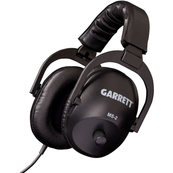 Garrett MS-2 Headphones with Watertight Connector - Jacobs Digital