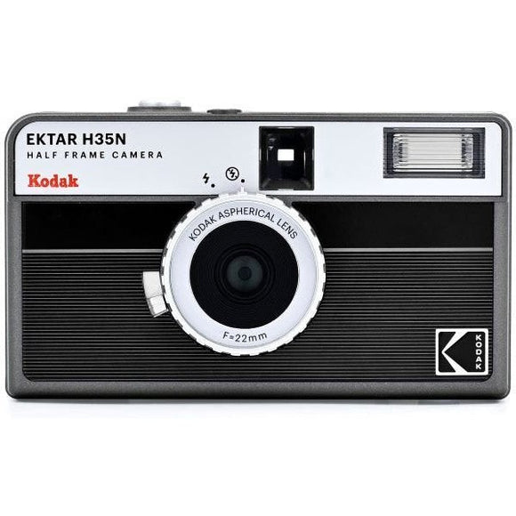 Kodak Ektar H35N Reusable Half Frame Film Camera - Striped Black - Jacobs Digital