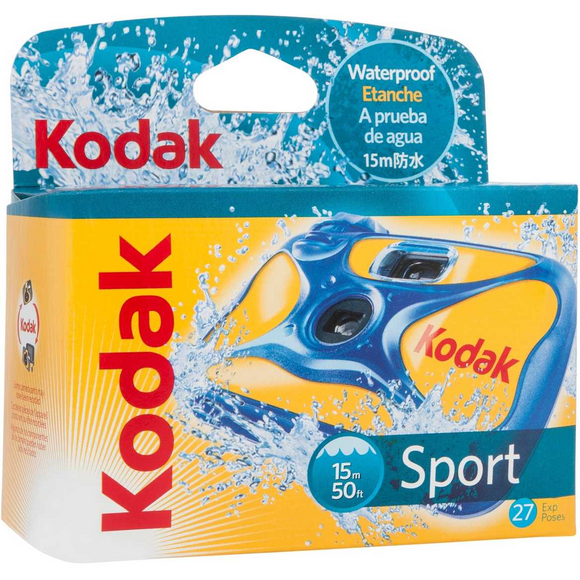 Kodak Water & Sport Disposable Film Camera - 27 Exp - Jacobs Digital