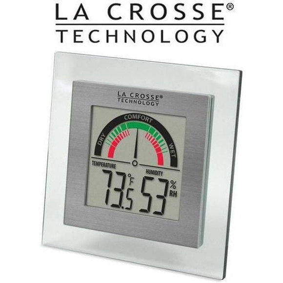 La Crosse Digital Thermo Hygrometer Comfort Meter - Shop Demo - Jacobs Digital