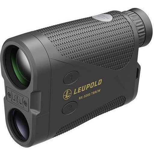 Leupold RX-5000 TBR/W with DNA Black/Black, Red OLED Monocular LRF - Jacobs Digital