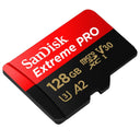 Sandisk Extreme Pro Micro Sdxc 128gb 200mb/s Sd Adapter Micro Sd Card