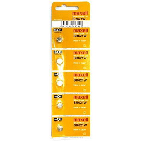 Maxell Silver Oxide Sr936Sw Watch Battery Button Cell 5 Pack - Jacobs Digital