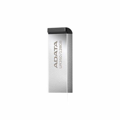 ADATA UR350 USB3.2 64GB Flash Drive Nickel/Black - Jacobs Digital