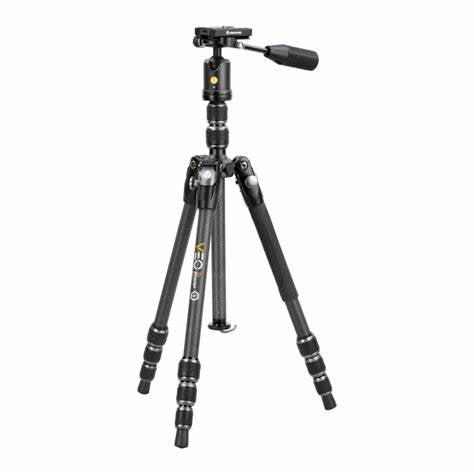 Vanguard VEO 3T 204CBP Carbon Fibre Tripod with BP-45T Ball Head Tripod - Jacobs Digital