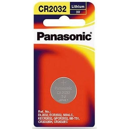 Panasonic Lithium 3V Coin Cell Battery CR2025 1 Pack - Jacobs Digital