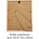 Profile 10420 Elegant Black A3/A4 Certificate Frame - Timber - Jacobs Digital