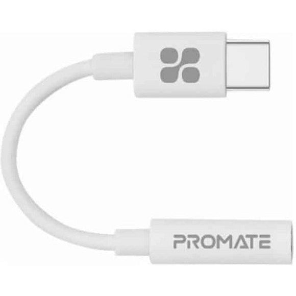 Promate Type-C to Aux Audio Adaptor - SPECIAL - Jacobs Digital