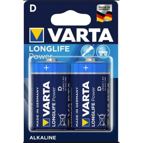 Varta Alkaline Longlife D 2pk Alkaline Batteries [MINIMUM ORDER 10] - Jacobs Digital