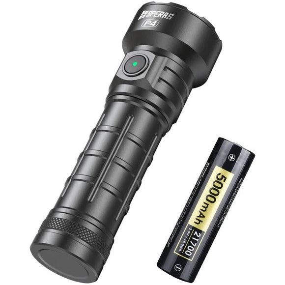 SPERAS P4 4000LM USB-C Charging Flashlight - Jacobs Digital