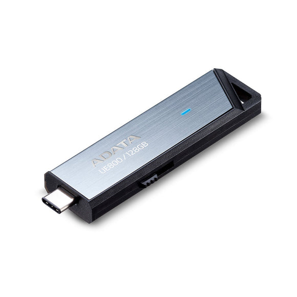 ADATA UE800 Retractable USB3.2 Gen 2 Type-C 128GB External SSD