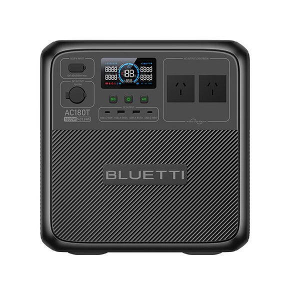 Bluetti Ac180t Home & Portable Hotswap Battery Power Station | 1800w (2700w Surge) 1433wh