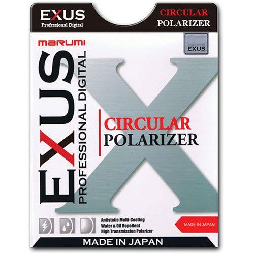 Marumi Exus Circular Polarising Filter 55mm filter - Jacobs Digital