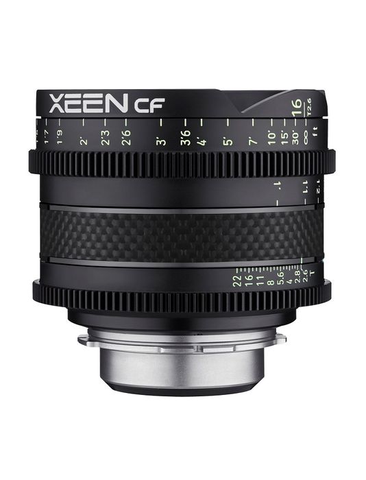 Samyang Xeen Cf 16mm T2.6 Ff Cine Pl - Feet - Jacobs Digital