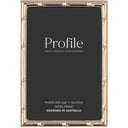 Profile Bamboo Rose Gold Metal Frame 4x6 Metal Photo frame - Jacobs Digital