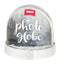 SHOT2GO Photo Glitter Globe - Silver