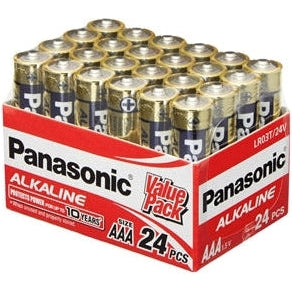 Panasonic AAA Alkaline Battery 24 Pack - Jacobs Digital