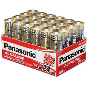 Panasonic AA Alkaline Battery 24 Pack - Jacobs Digital