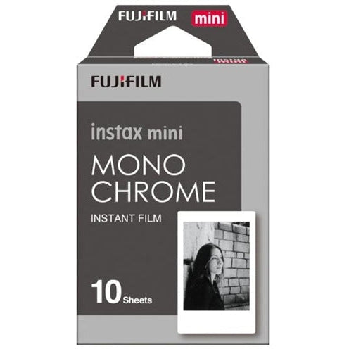 Fujifilm Instax Mini Film 10 Pack Monochrome - Jacobs Digital