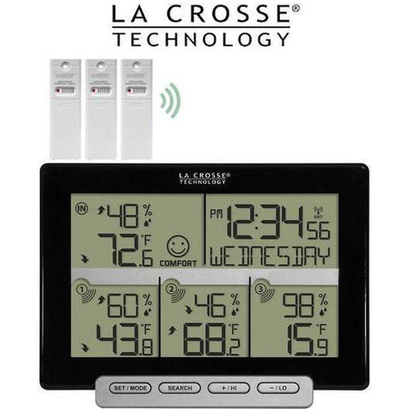 La Crosse Weather Station with 3 Remote Sensors - Jacobs Digital