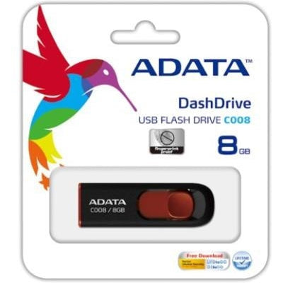 Adata C008 8gb USB 2.0 Pen Drive - Jacobs Digital