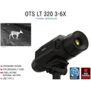 ATN OTS LT 3-6x 320x240 25mm 12 Micron Thermal Handheld Spotter - Jacobs Digital