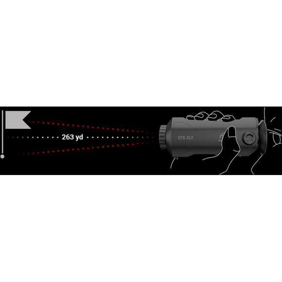 ATN Ots-xlt 19mm 2-8x 160x120 Thermal Handheld Viewer - Jacobs Digital