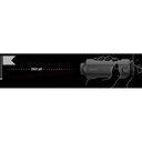 ATN Ots-xlt 19mm 2-8x 160x120 Thermal Handheld Viewer - Jacobs Digital