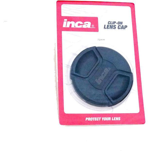 Inca 72mm Lens Cap - Jacobs Digital
