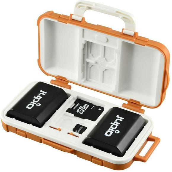 Jupio Hard Case For 2 Batteries And Up To 14 Memory Cards - Jacobs Digital