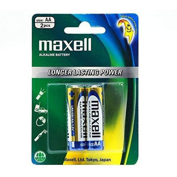 Maxell Alkaline Battery AAA 2 Pack Battery - Jacobs Digital