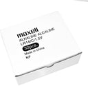 Maxell Alkaline C Size Bulk Six Pack Batteries In Shrink Wrap Packaging - Jacobs Digital