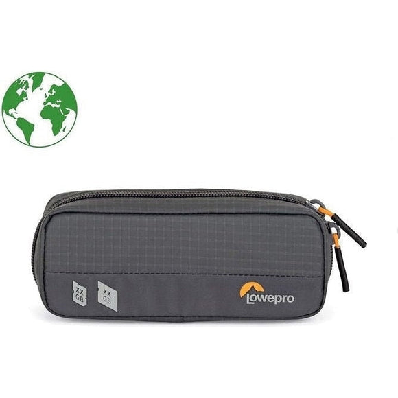 Lowepro Gearup Memory Wallet 20d Dark Grey Green Line Camera Bag - Jacobs Digital