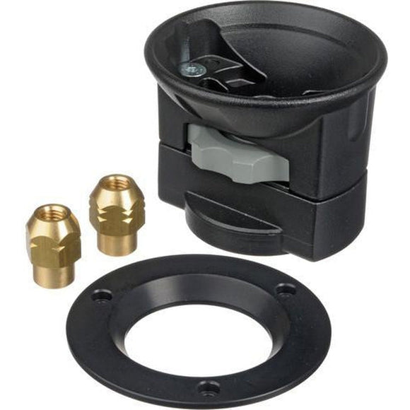 Manfrotto 75mm & 100mm Bowl Adaptor Kit - Jacobs Digital