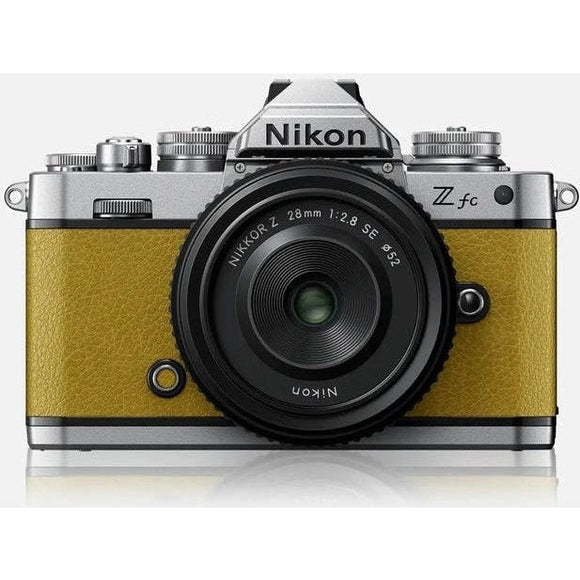 Nikon Z FC Mustard Yellow With 28mm F2.8 SE Mirrorless Camera - Jacobs Digital