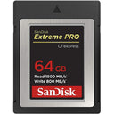 Sandisk Extreme Pro Cfexpress 64gb Up To R1500mb/s W800mb/s Data Storage - Jacobs Digital