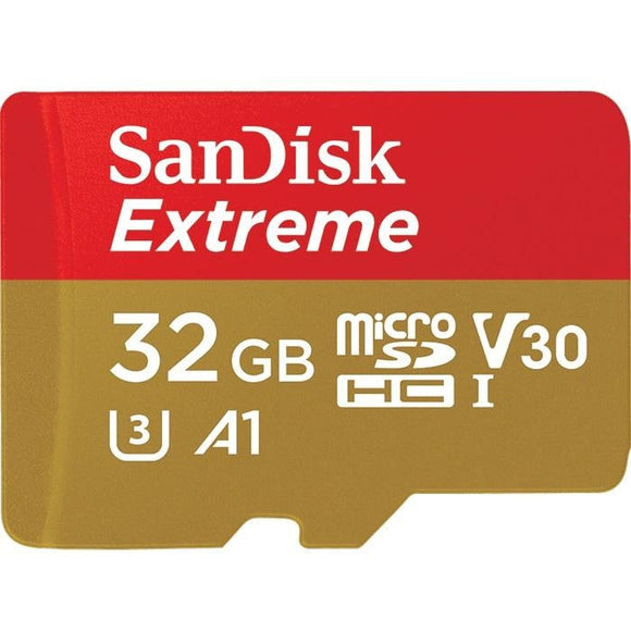 Sandisk Extreme Micro Sdhc 32gb 100mb/s Memory Card - Jacobs Digital