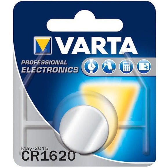 Varta Cr1620 3v Lithium Coin 1pk Battery - Jacobs Digital