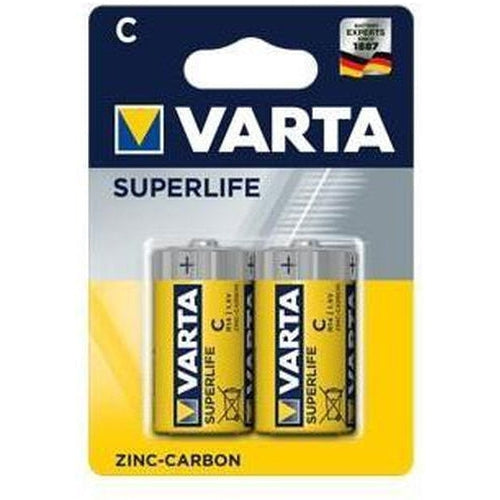 Varta Superlife Heavy Duty C 2Pk Box12 - Jacobs Digital