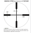 Vortex 2-7x32 Crossfire II Scout Riflescope - V-Plex Reticle - Jacobs Digital