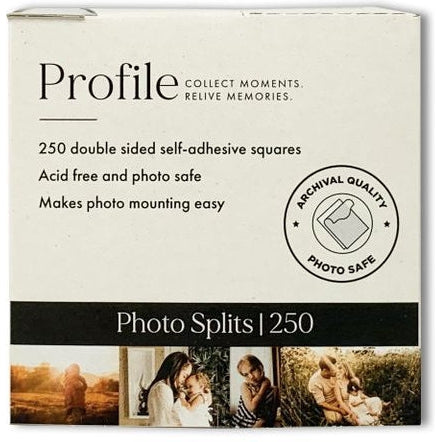 Profile Photo Splits Pack Of 250 Accessories - Jacobs Digital