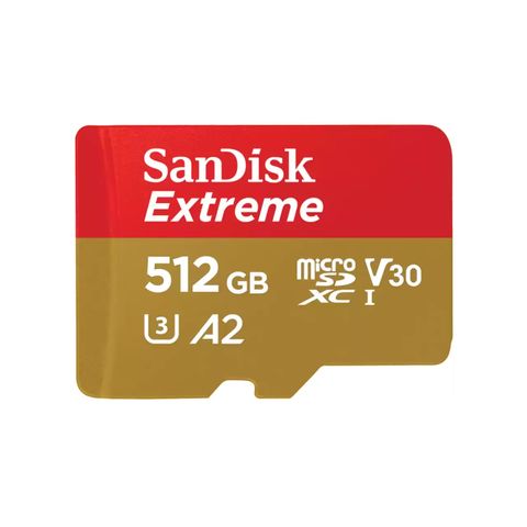 Sandisk Extreme Micro Sdxc 512gb 190mb/s Uhs-i Sd Adapter Micro SD Card - Jacobs Digital